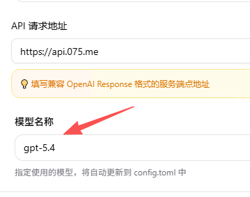 步骤4：编辑供应商并输入模型名称
